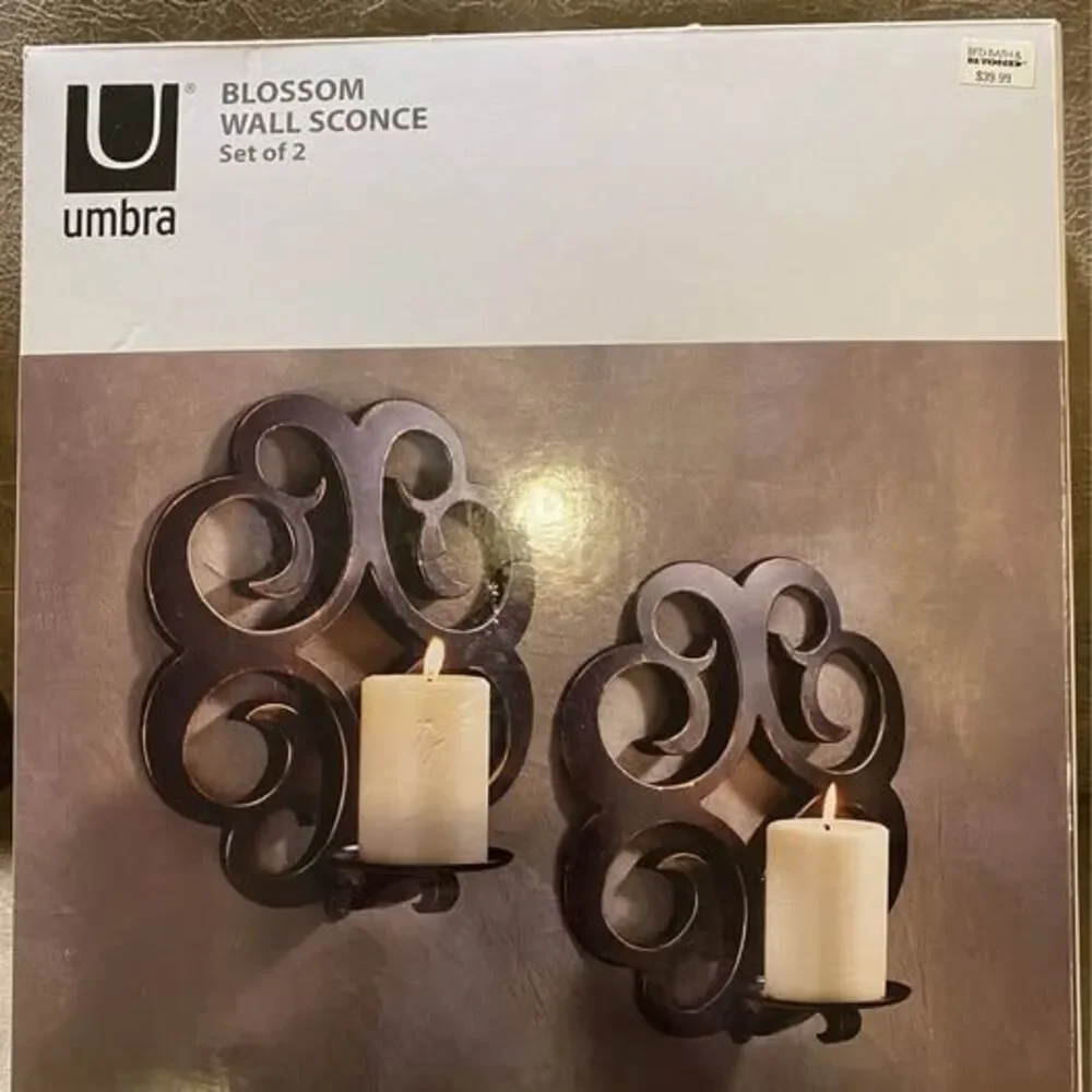2 pc wall sconce